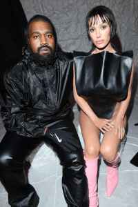 Kanye West and Bianca Censori pack on the PDA at the 30th Birthday Party
